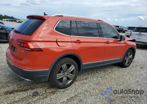 2018 Volkswagen Tiguan Sel Premium from USA, damaged, VIN 3VV5B7AX7JM221504